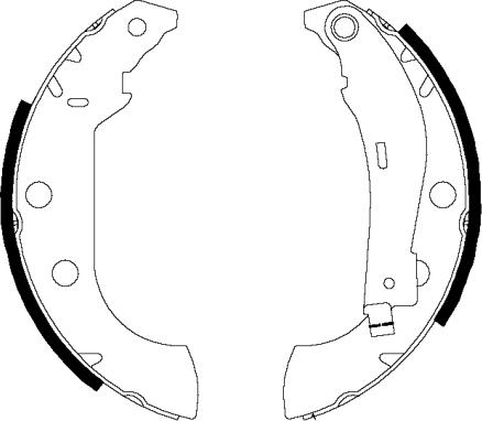 HELLA 8DB 355 002-381 - Jarrukenkäsarja inparts.fi