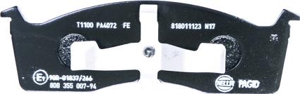 HELLA 8DB 355 007-941 - Jarrupala, levyjarru inparts.fi