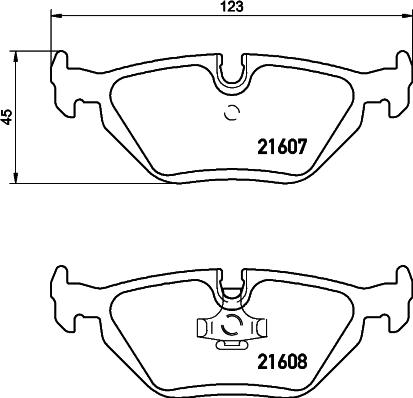 HELLA 8DB 355 007-511 - Jarrupala, levyjarru inparts.fi