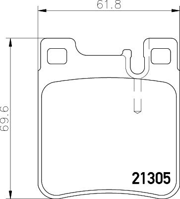 HELLA 8DB 355 007-581 - Jarrupala, levyjarru inparts.fi