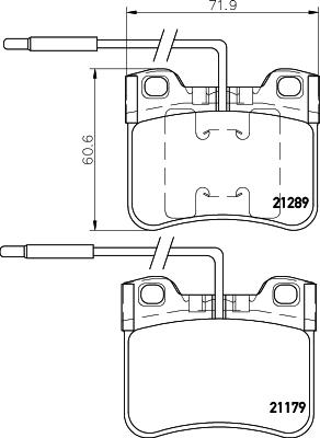 HELLA 8DB 355 007-811 - Jarrupala, levyjarru inparts.fi