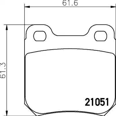 HELLA 8DB 355 007-371 - Jarrupala, levyjarru inparts.fi