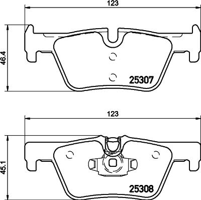 HELLA 8DB 355 019-971 - Jarrupala, levyjarru inparts.fi