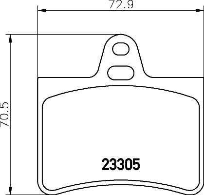 HELLA 8DB 355 019-441 - Jarrupala, levyjarru inparts.fi