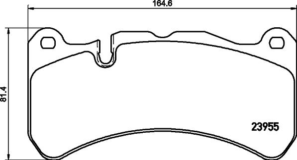 HELLA 8DB 355 019-521 - Jarrupala, levyjarru inparts.fi