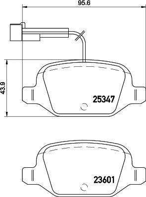 HELLA 8DB 355 019-631 - Jarrupala, levyjarru inparts.fi