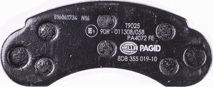 HELLA 8DB 355 019-101 - Jarrupala, levyjarru inparts.fi