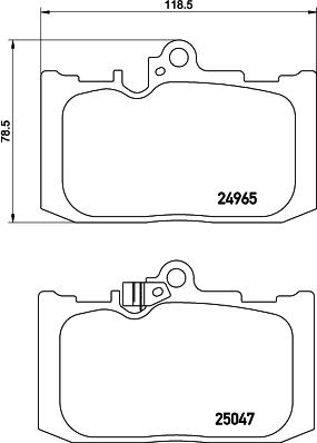 HELLA 8DB 355 019-851 - Jarrupala, levyjarru inparts.fi