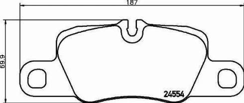 HELLA 8DB 355 014-051 - Jarrupala, levyjarru inparts.fi