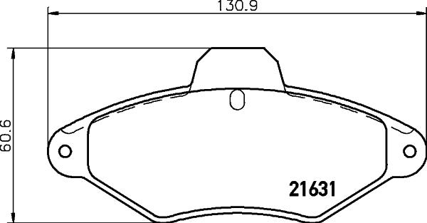 HELLA 8DB 355 019-201 - Jarrupala, levyjarru inparts.fi