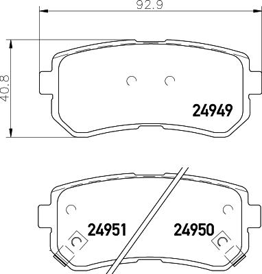 HELLA 8DB 355 014-911 - Jarrupala, levyjarru inparts.fi