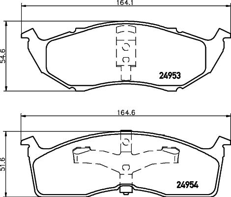 HELLA 8DB 355 014-971 - Jarrupala, levyjarru inparts.fi