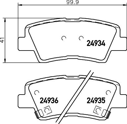 HELLA 8DB 355 014-571 - Jarrupala, levyjarru inparts.fi