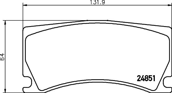 HELLA 8DB 355 014-101 - Jarrupala, levyjarru inparts.fi