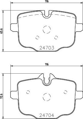 HELLA 8DB 355 014-361 - Jarrupala, levyjarru inparts.fi