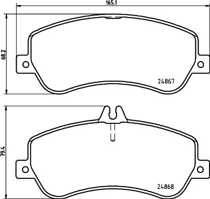 HELLA 8DB 355 014-221 - Jarrupala, levyjarru inparts.fi