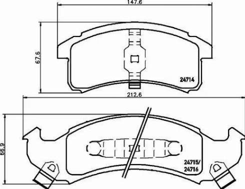 HELLA 8DB 355 014-271 - Jarrupala, levyjarru inparts.fi