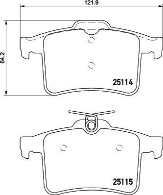 HELLA 8DB 355 015-901 - Jarrupala, levyjarru inparts.fi