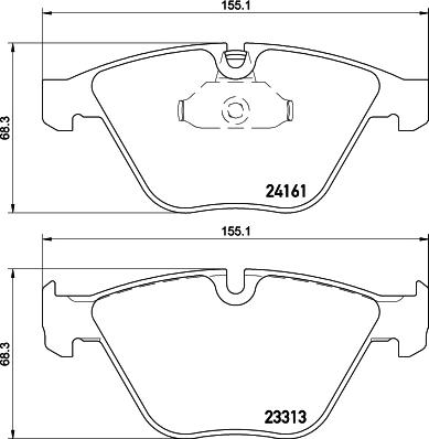 HELLA 8DB 355 015-601 - Jarrupala, levyjarru inparts.fi