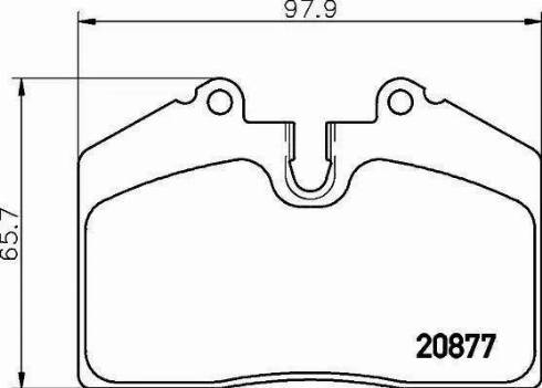 HELLA 8DB 355 016-301 - Jarrupala, levyjarru inparts.fi