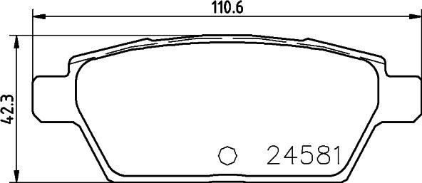 HELLA 8DB 355 015-091 - Jarrupala, levyjarru inparts.fi