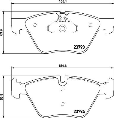 HELLA 8DB 355 015-031 - Jarrupala, levyjarru inparts.fi