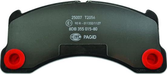 HELLA 8DB 355 015-801 - Jarrupala, levyjarru inparts.fi