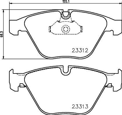 HELLA 8DB 355 015-391 - Jarrupala, levyjarru inparts.fi