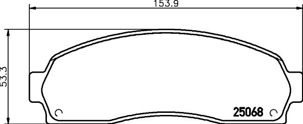 HELLA 8DB 355 015-361 - Jarrupala, levyjarru inparts.fi