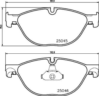 HELLA 8DB 355 015-251 - Jarrupala, levyjarru inparts.fi