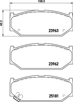 HELLA 8DB 355 015-751 - Jarrupala, levyjarru inparts.fi