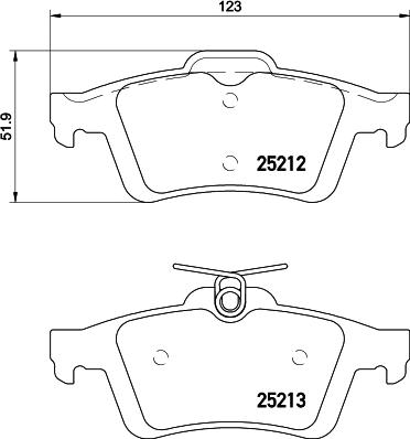 HELLA 8DB 355 015-761 - Jarrupala, levyjarru inparts.fi