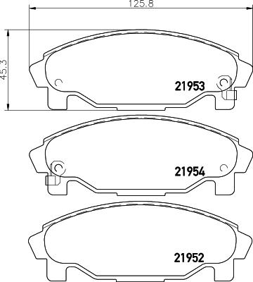 HELLA 8DB 355 016-991 - Jarrupala, levyjarru inparts.fi