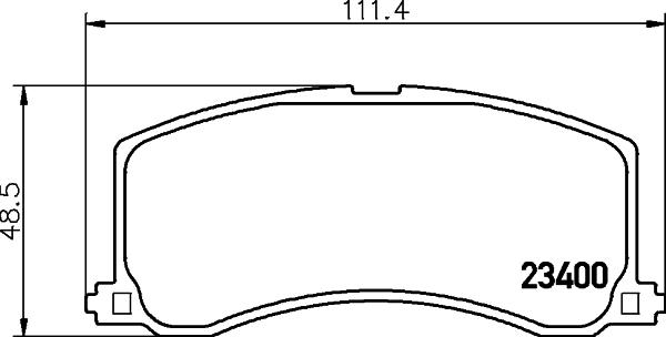 HELLA 8DB 355 016-941 - Jarrupala, levyjarru inparts.fi