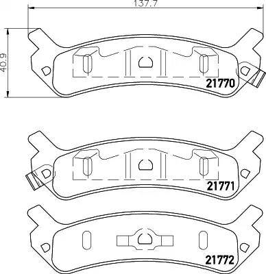 HELLA 8DB 355 016-901 - Jarrupala, levyjarru inparts.fi