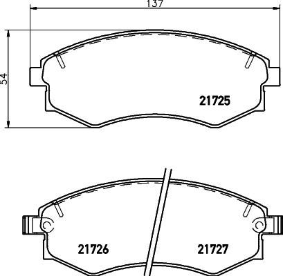 HELLA 8DB 355 016-691 - Jarrupala, levyjarru inparts.fi