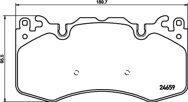 HELLA 8DB 355 016-151 - Jarrupala, levyjarru inparts.fi