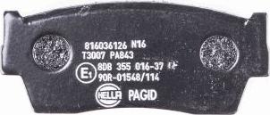 HELLA 8DB 355 016-371 - Jarrupala, levyjarru inparts.fi