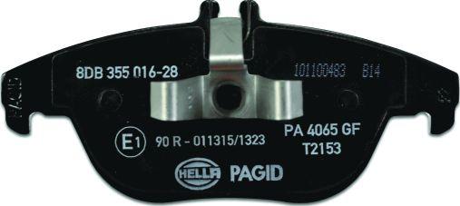 HELLA 8DB 355 016-281 - Jarrupala, levyjarru inparts.fi