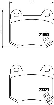 HELLA 8DB 355 010-691 - Jarrupala, levyjarru inparts.fi