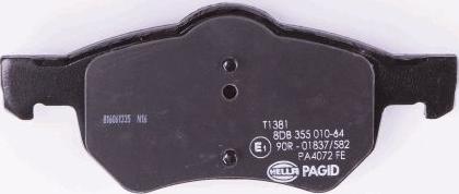 HELLA 8DB 355 010-641 - Jarrupala, levyjarru inparts.fi