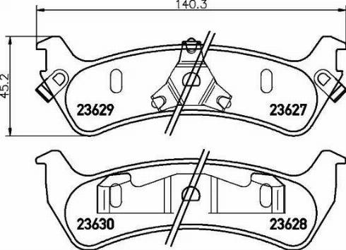 HELLA 8DB 355 010-031 - Jarrupala, levyjarru inparts.fi