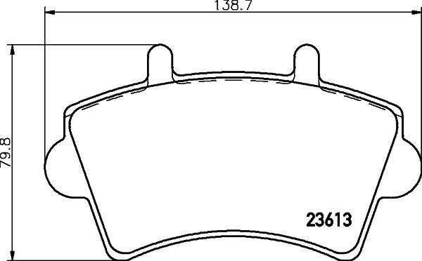 HELLA 8DB 355 010-021 - Jarrupala, levyjarru inparts.fi