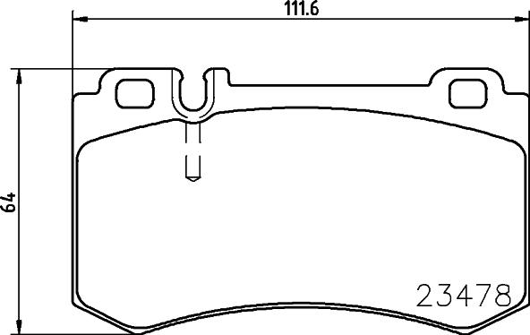 HELLA 8DB 355 010-291 - Jarrupala, levyjarru inparts.fi