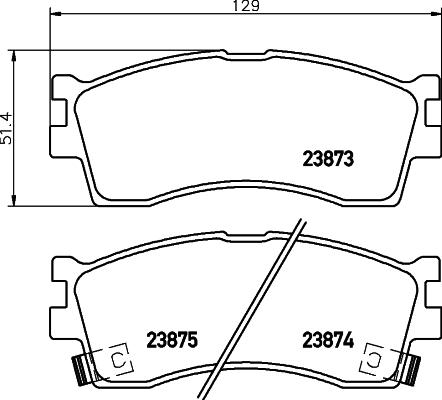 Japanparts J PA-K07AF - Jarrupala, levyjarru inparts.fi