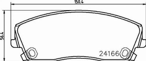 HELLA 8DB 355 011-901 - Jarrupala, levyjarru inparts.fi