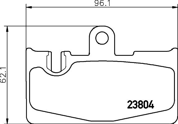 HELLA 8DB 355 011-661 - Jarrupala, levyjarru inparts.fi