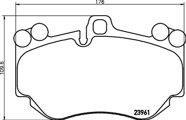 HELLA 8DB 355 011-011 - Jarrupala, levyjarru inparts.fi