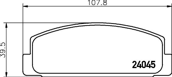 HELLA 8DB 355 011-131 - Jarrupala, levyjarru inparts.fi