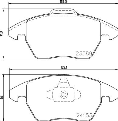 HELLA 8DB 355 011-811 - Jarrupala, levyjarru inparts.fi